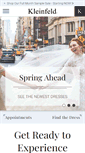 Mobile Screenshot of kleinfeldbridal.com